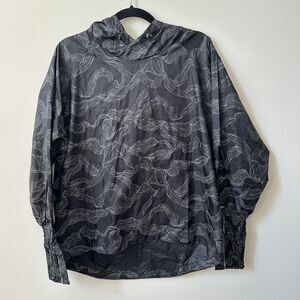 Brooks Black and Gray Patterned Jacket